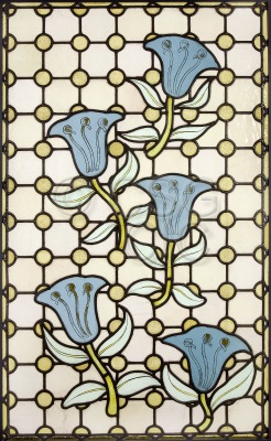 window Right  hand decorative...