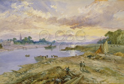 Govan in 1842 Landscape with the...